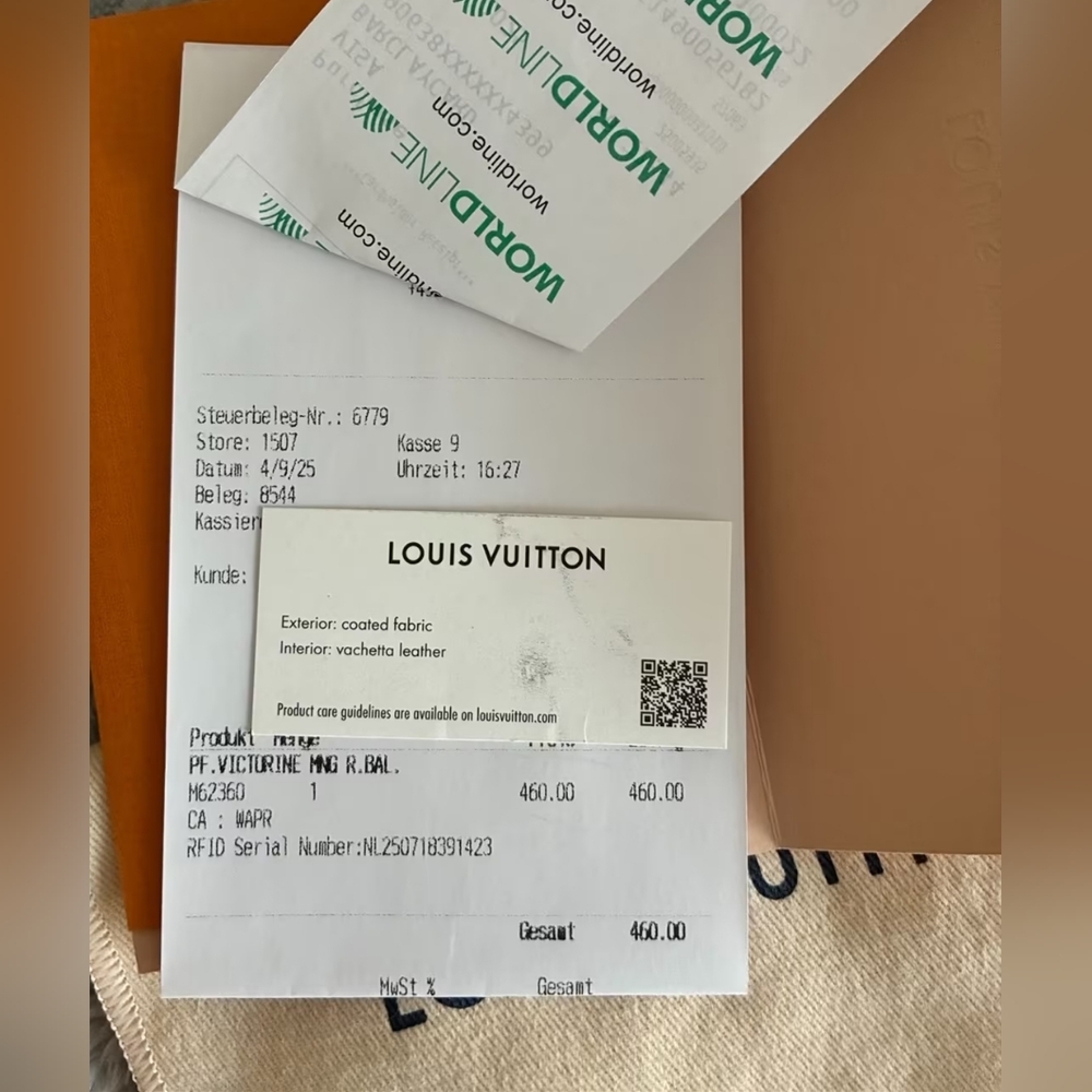 Louis Vuitton Monogram Victorine Wallet - Picture 9 of 9